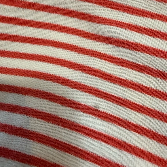 Tea collection girls striped pink heart dress size 10 - Picture 8 of 9